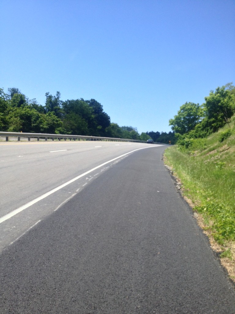 Route 7 near the top of Snickers Gap