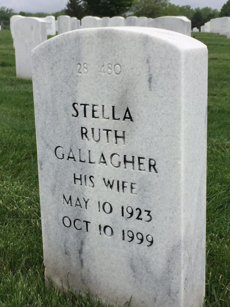 Stella Ruth Gallagher, Patricia's mother